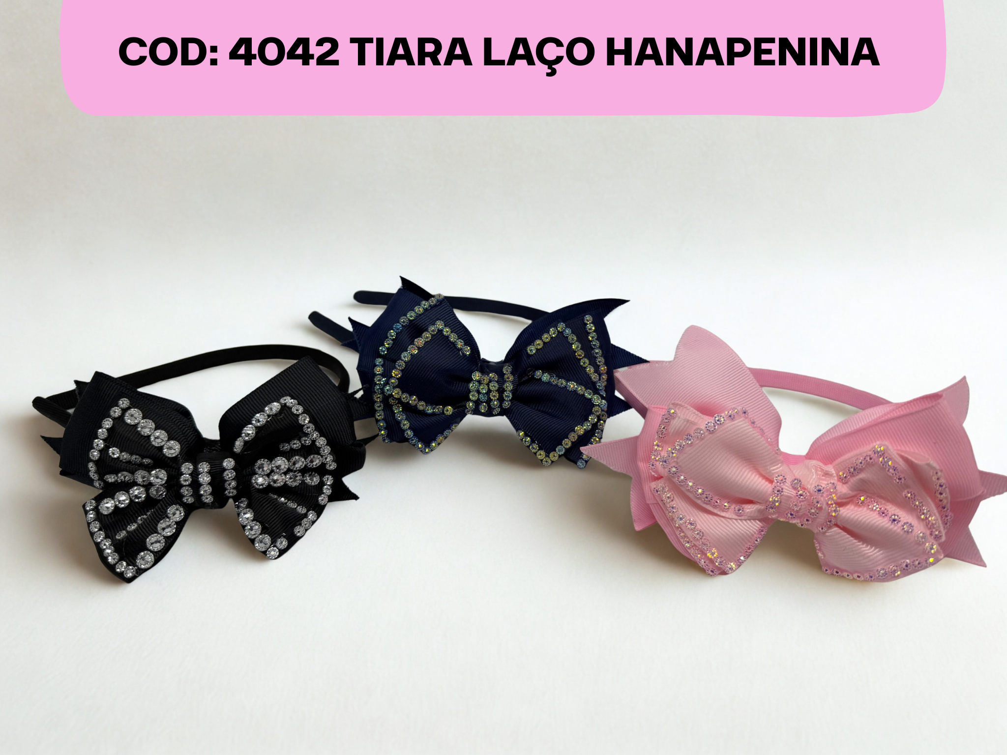 COD: 4042 – TIARA LAÇO HANAPENINA